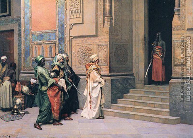 Ludwig Deutsch : Outside the Palace